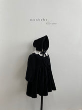 Load image into Gallery viewer, Monbebe Mono Velvet One-piece - Grey - 5/6Y Last One