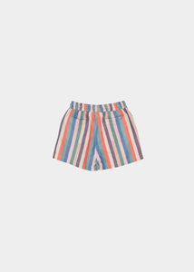 Caramel Pepper Short -Multi Stripe - 3Y, 4Y, 6Y