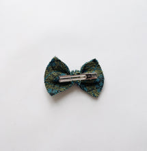 Load image into Gallery viewer, Rae Big Bow Hair Clips - Sage/Teal