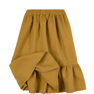 Yellow Pelota Emma Skirt - Olive - 4Y