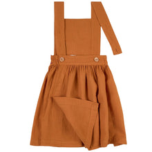 Load image into Gallery viewer, Yellow Pelota Vert Apron Dress - Terra - 2Y, 4Y