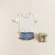 Load image into Gallery viewer, Grace Baby &amp; Child Sweater - Ecru - 3Y, 5Y