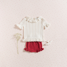 Load image into Gallery viewer, Grace Baby &amp; Child Sweater - Ecru - 3Y, 5Y