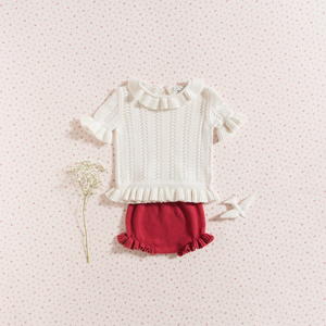 Grace Baby & Child Sweater - Ecru - 3Y, 5Y