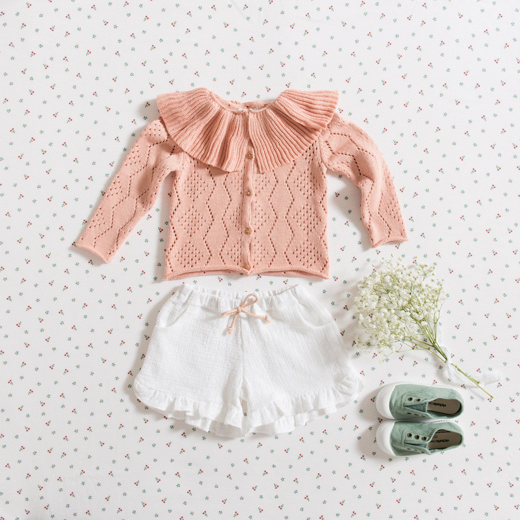 Grace Baby & Child Cardigan - Peony - 4Y, 5Y