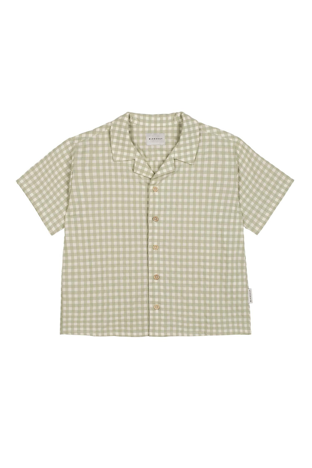 Mipounet Matteo Vichy Shirt - 4Y, 6Y, 8Y