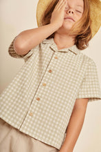 Load image into Gallery viewer, Mipounet Matteo Vichy Shirt - 4Y, 6Y, 8Y
