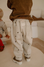 Load image into Gallery viewer, Studio Boheme Carrot Pants - Artichoke Ecru/Artichoke Grey - 24M, 36M