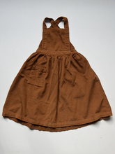 Load image into Gallery viewer, The Simple Folk The Corduroy Pinafore - Indigo, Rust - 3/4Y, 4/5Y