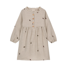 Load image into Gallery viewer, Studio Boheme Vermont Dress - Artichoke Grey - 18M, 24M