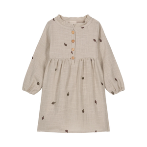 Studio Boheme Vermont Dress - Artichoke Grey - 18M, 24M