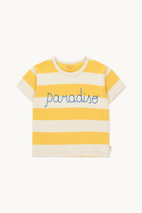 Tinycottons Paradiso Stripes Tee - 3Y Last One