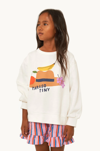 Tinycottons Paraiso Hat Sweatshirt - 3Y, 4Y, 6Y