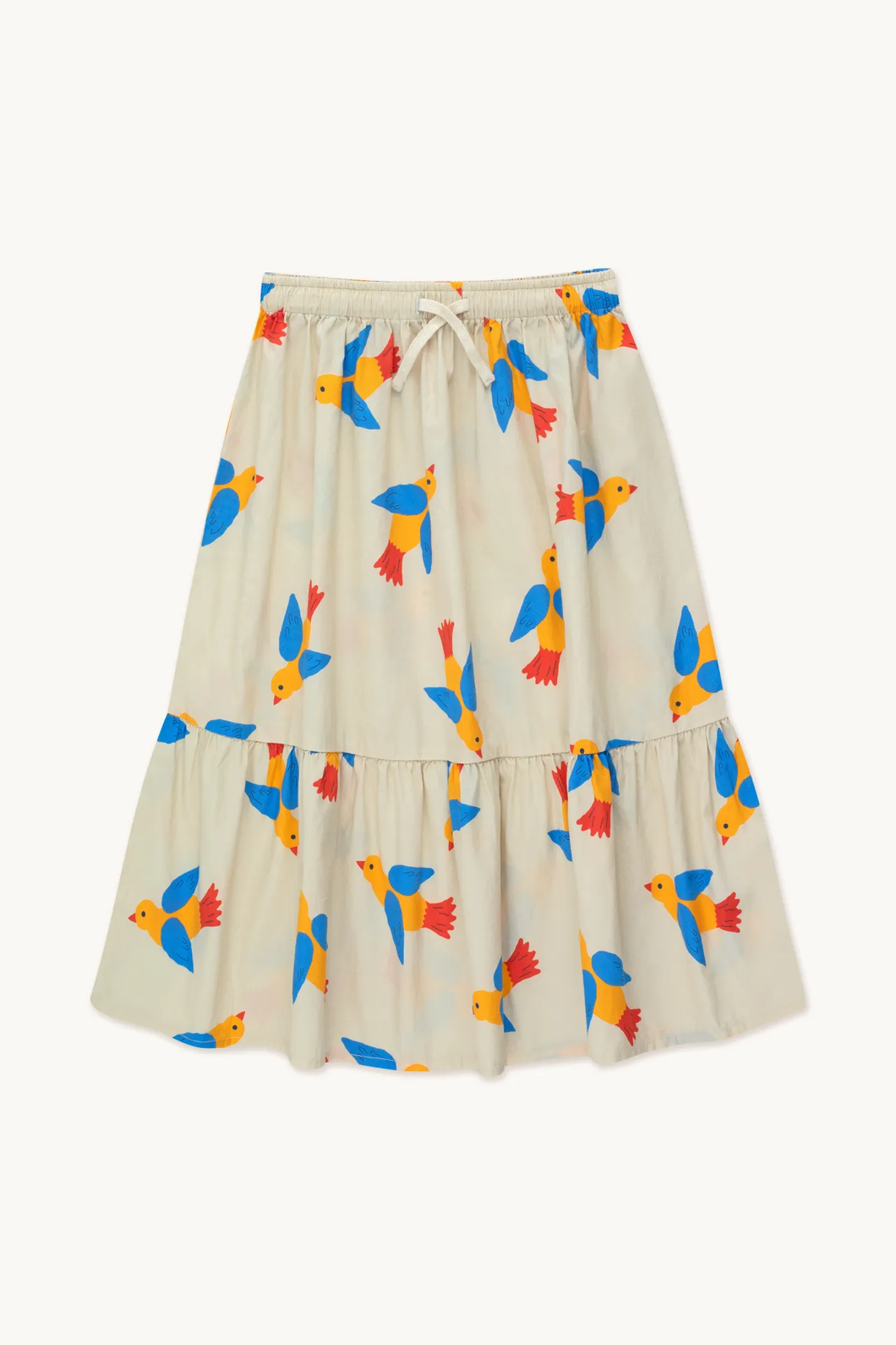 Tinycottons Birds Long Skirt - 3Y, 4Y,  6Y