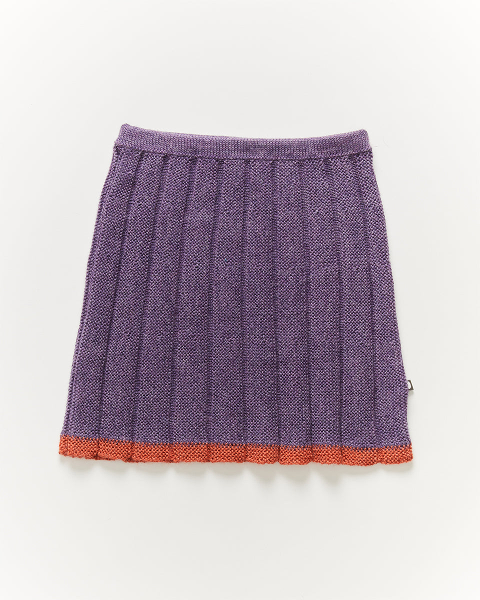 Oeuf Scallop Skirt - Amethyst - 1/2Y, 2/3Y, 3/4Y, 4/5Y, 5/6Y