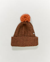 Load image into Gallery viewer, Oeuf Pom Pom Hat - Chocolate - S, M