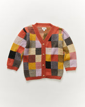 Load image into Gallery viewer, Oeuf Patchwork Cardigan - Rose - 2/3Y, 3/4Y, 5/6Y