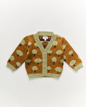 Load image into Gallery viewer, Oeuf Tree Motif Cardigan - Acorn - 3/4Y, 4/5Y, 5/6Y