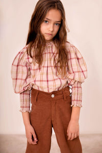 Mipounet Viyella Tartan Blouse - 2Y, 4Y